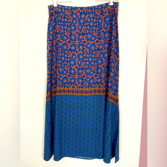 NATURAL LIFE NWOT Floral A-Line Maxi Skirt - Picture 1 of 8